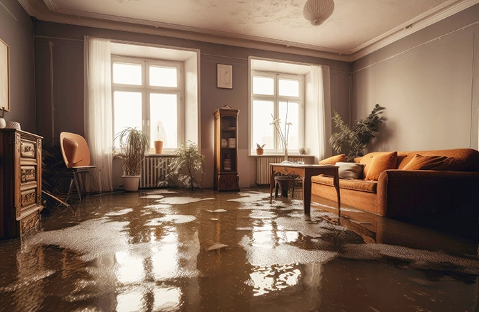 Water Damage in home