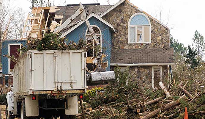 storm damaged restoration