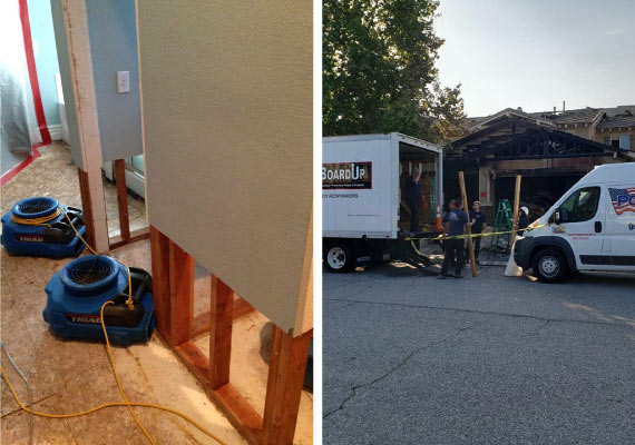 Expert water and fire damage restoration