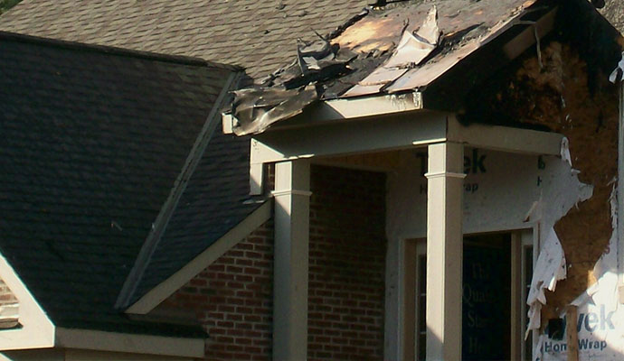 structural fire damage