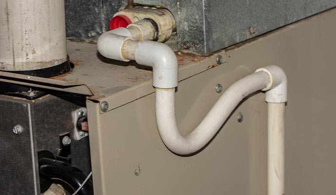 ac unit drain overflow