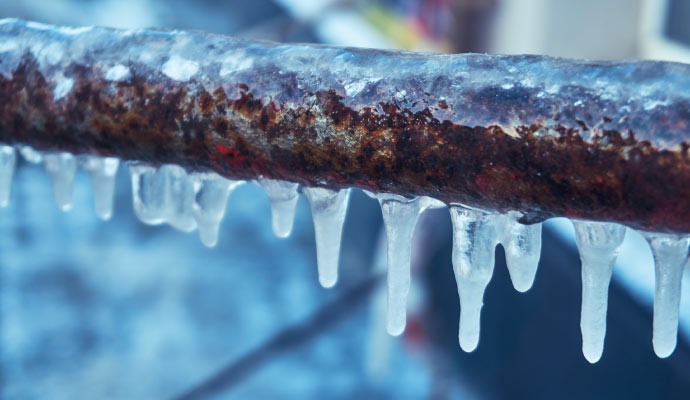 Frozen Pipe Damage Cleanup & Restoration in Riverside & Temecula