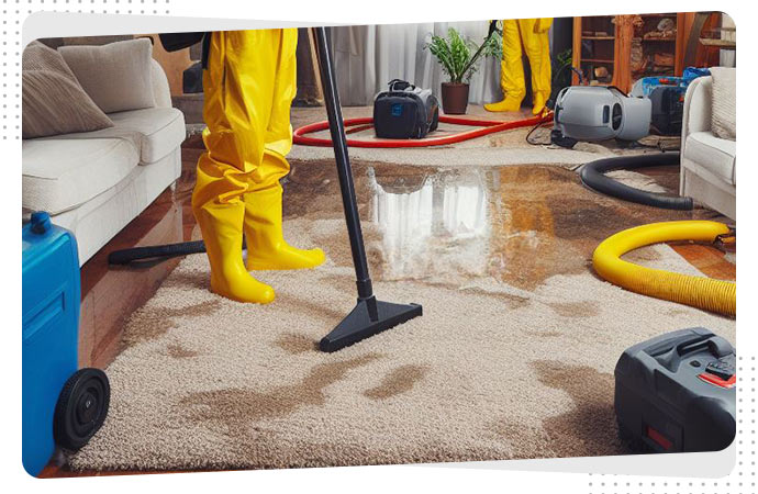 living room cleaning professionally