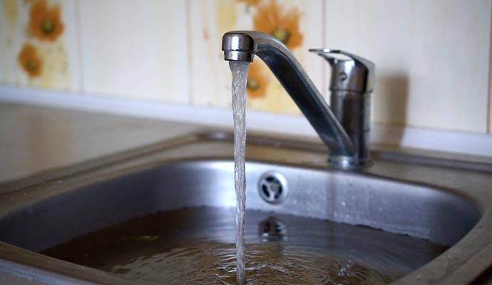 kitchen sink overflow