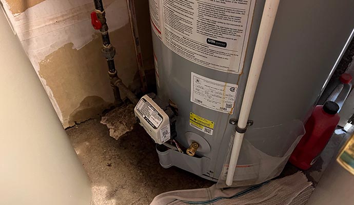 leaking water heater tank